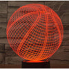 3D LED Basketball Night Lights - Fixshope