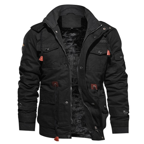 Mountainskin Men's Winter Fleece Jacket - Fixshope