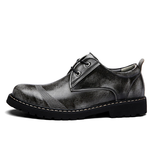 Mens Genuine Leather Casual Waterproof Original Boots - Fixshope